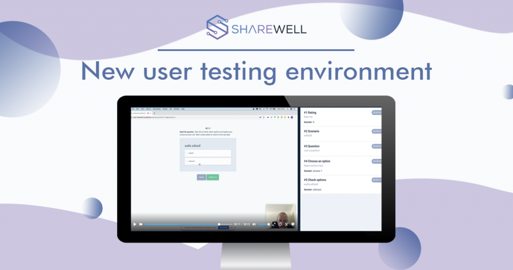 new user testing environment