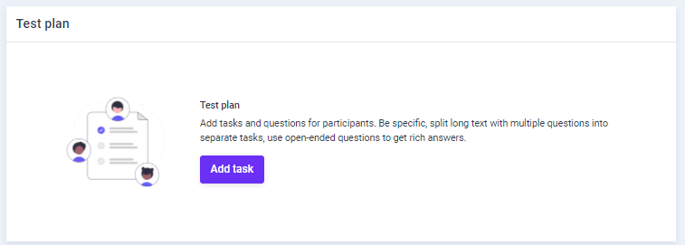 create unmoderated test study plan from scratch guidelines