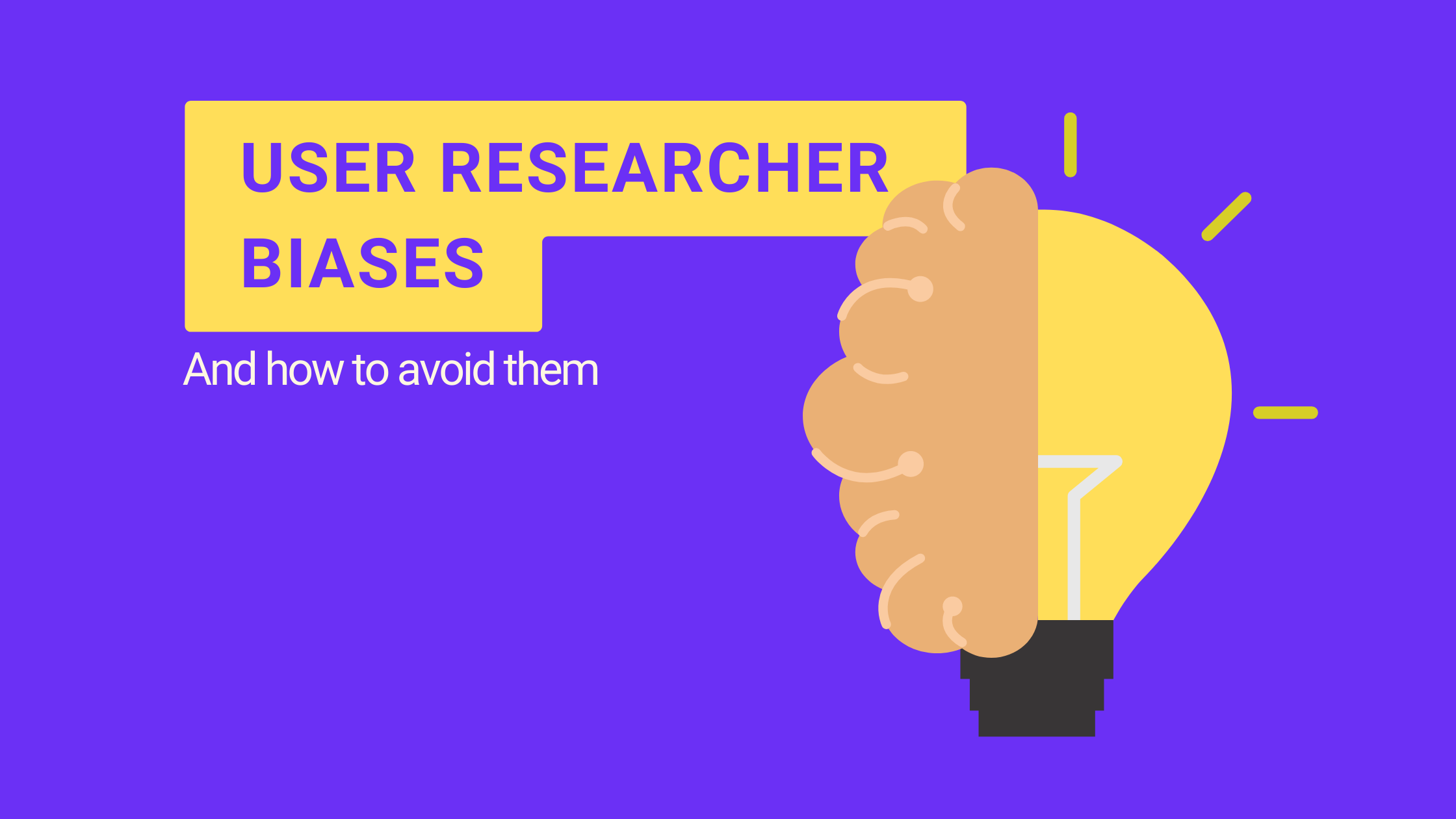 user research bias